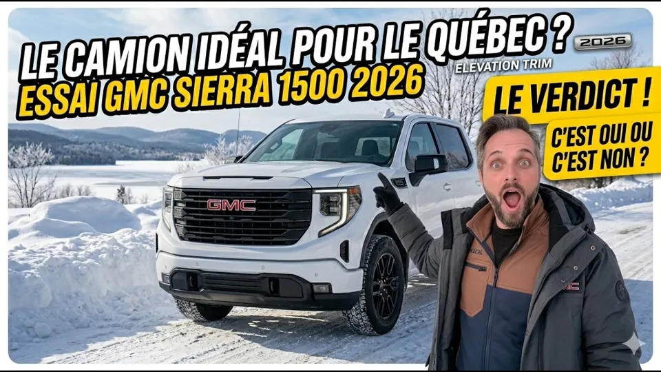 Le GMC Sierra Elevation 2026, c'est oui ou non?