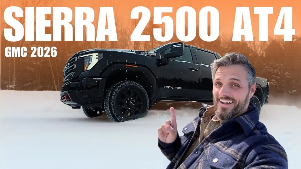 J'ai testé le camion GMC Sierra AT4 2500 2026